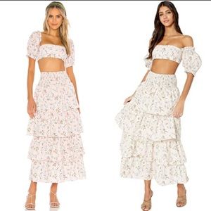 We Wore What floral 2-piece coco set